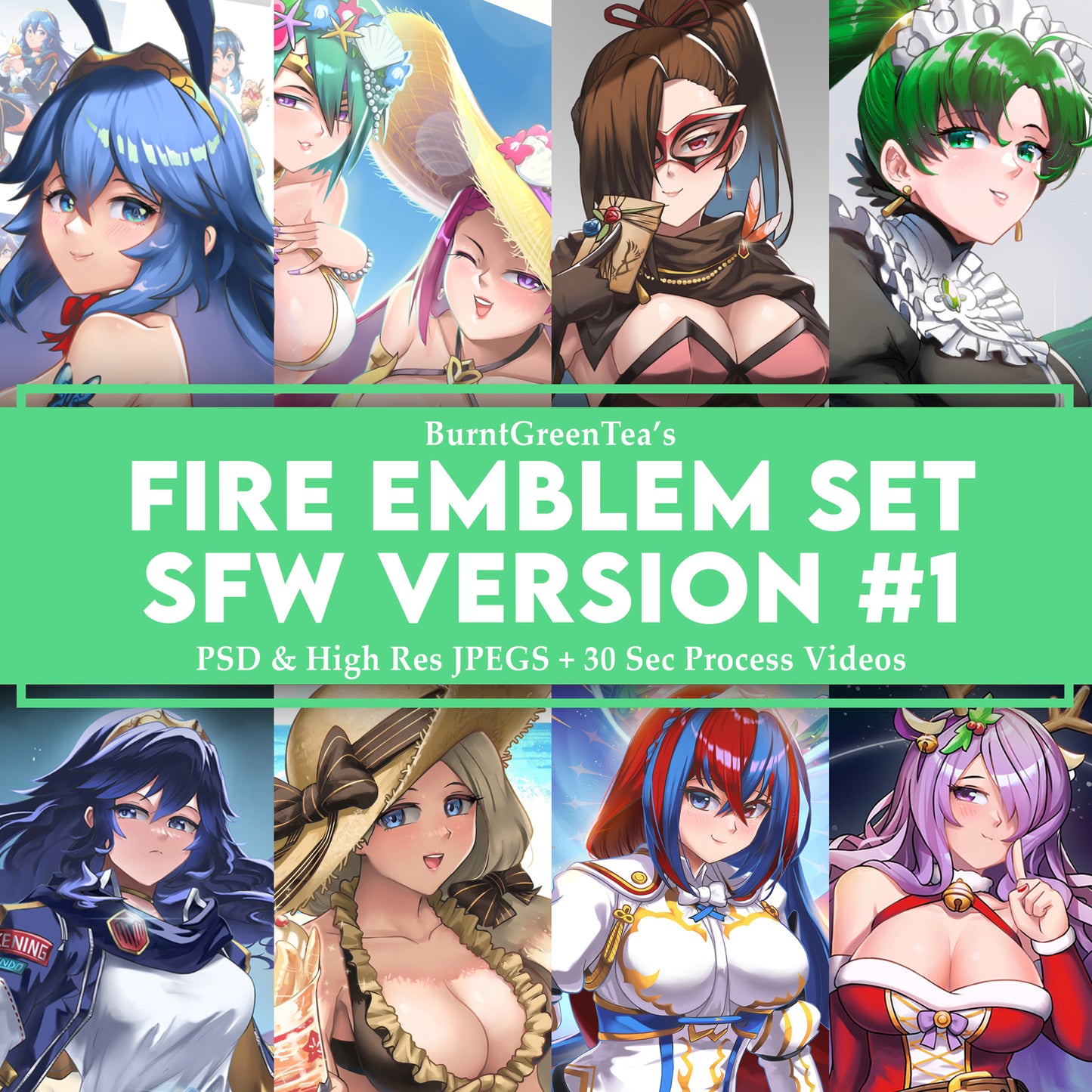 [Digital] Fire Emblem Illustrations Set #1