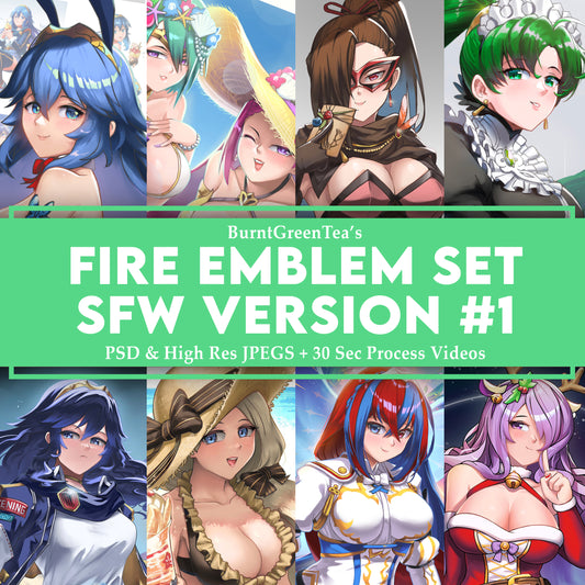 [Digital] Fire Emblem Illustrations Set #1