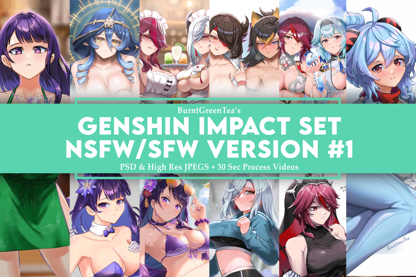[Digital] Genshin Illustrations Set #2