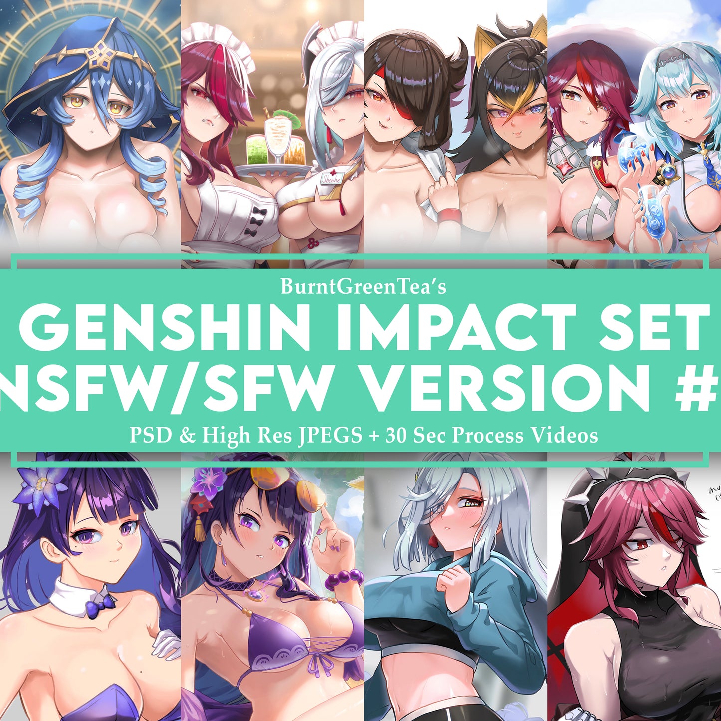 [Digital] Genshin Illustrations Set #2