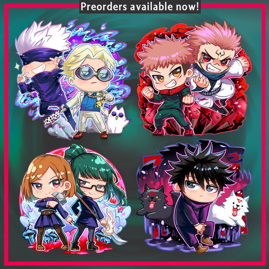 Jujutsu Kaisen Stickers